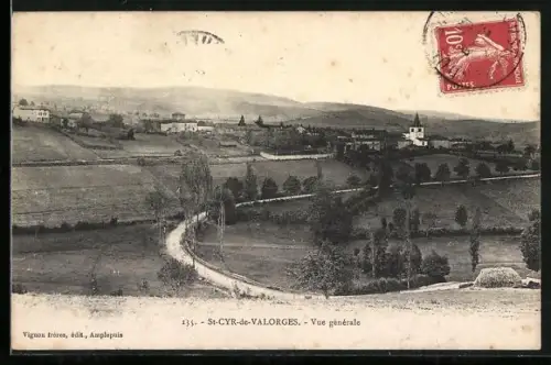 AK St-Cyr-de-Valorges, Vue générale