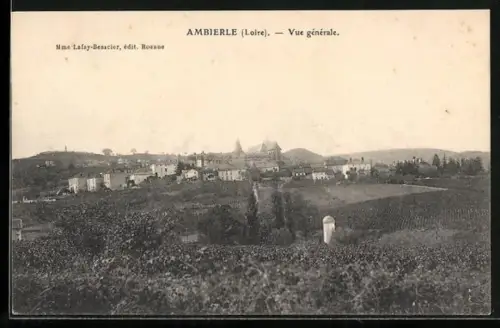 AK Ambierle /Loire, Vue générale