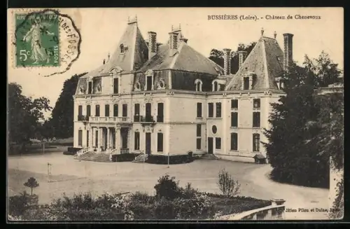 AK Bussières /Loire, Château de Chenevoux
