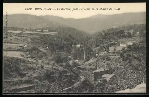 AK Mont-Pilat, Le Bartoïr près Pélussin et la chaîne du Pilat