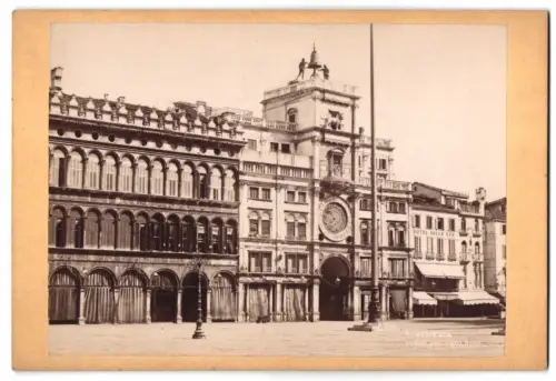 Fotografie unbekannter Fotograf, Ansicht Venedig, Torre dell`Orologio