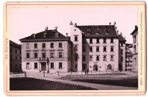 Fotografie Diezel & Langer, Wien, Favoritenstrasse 54, Ansicht St. Gallen, Kaufmännisches Direktorium und Stadthaus
