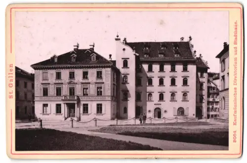 Fotografie Diezel & Langer, Wien, Favoritenstrasse 54, Ansicht St. Gallen, Kaufmännisches Direktorial- und Stadthaus