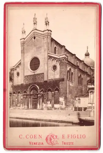 Fotografie C. Coen e Figlio, Venedig, Ansicht Venedig, Chiesa S. Giovanni e Paolo
