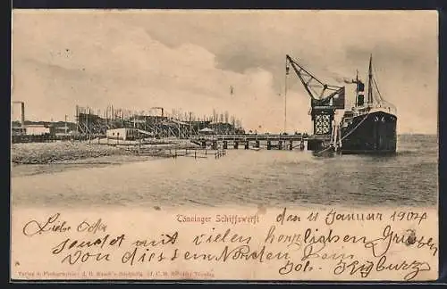 AK Tönning, Schiffswerft