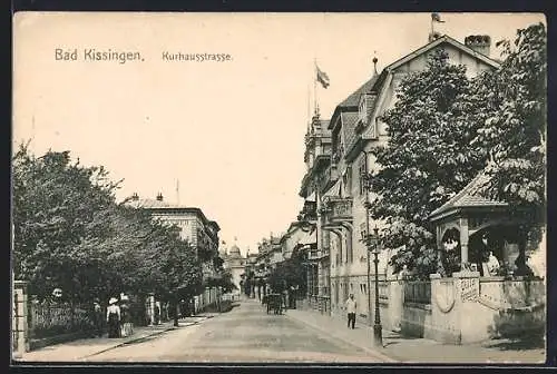 AK Bad Kissingen, Kurhausstrasse