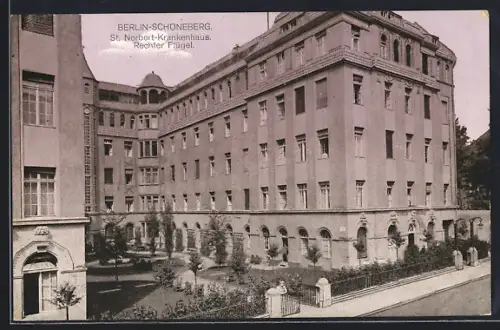 AK Berlin-Schöneberg, St. Norbert-Krankenhaus, rechter Flügel