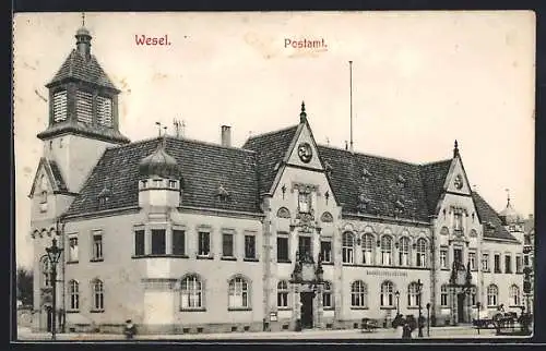 AK Wesel / Rhein, Kaiserliches Postamt