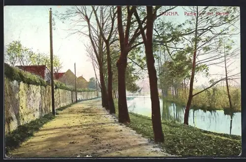 AK Taucha, Partie an der Parthe