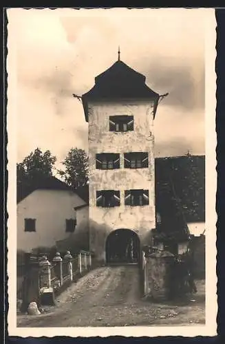 Foto-AK Diessen /Ammersee, Am Taubenturm