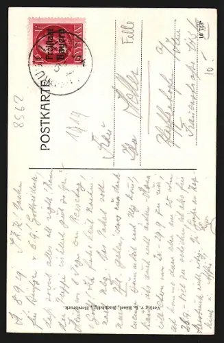 Künstler-AK Eugen Felle: Hersbruck, Am Spitaltor