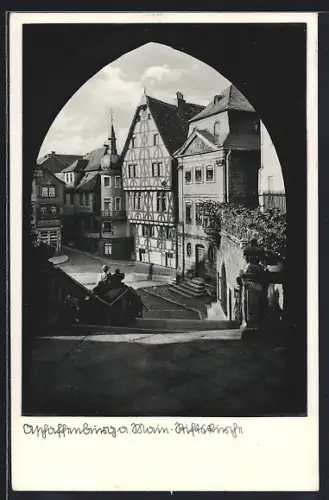 AK Aschaffenburg, Richtsplatz im Sonnenschein