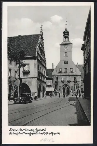 AK Brandenburg /Havel, Kurfürstenhaus und Rathaus