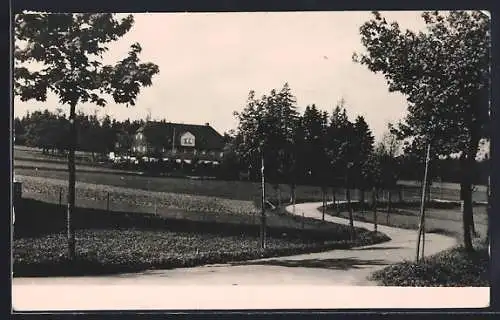 AK Ober-Nassau /Ost Erzgebirge, Gaststätte Altes Forsthaus
