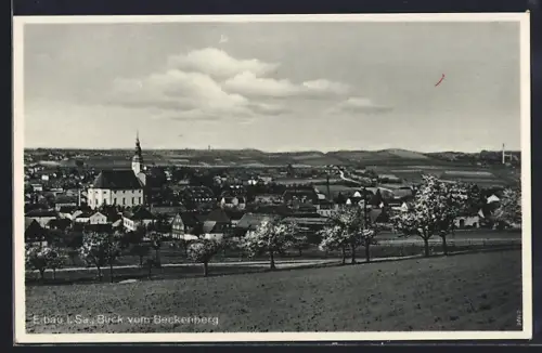 AK Eibau i. Sa., Blick vom Beckenberg