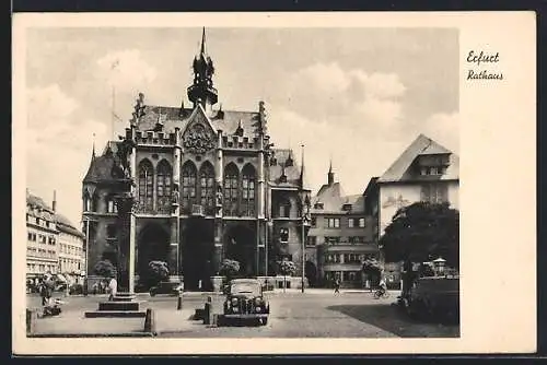 AK Erfurt, Partie am Rathaus