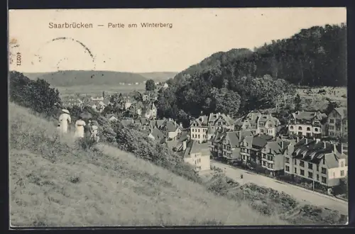 AK Saarbrücken, Partie am Winterberg