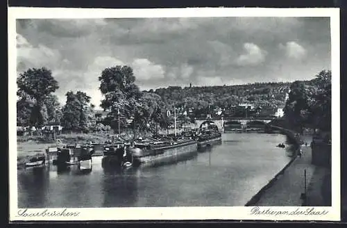 AK Saarbrücken, Partie an der Saar