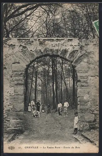 AK Chaville, La Fausse Porte, Entrée du Bois