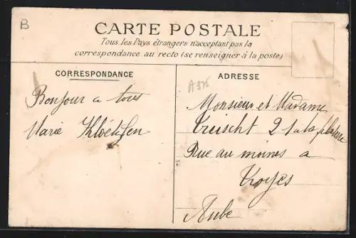 AK Saint-Cloud, Bon souvenir de Saint-Cloud avec vues multiples et fleurs ornées