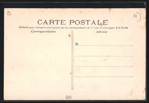 AK Rueil, Le Colonel et les Officiers du 16e d`Artillerie