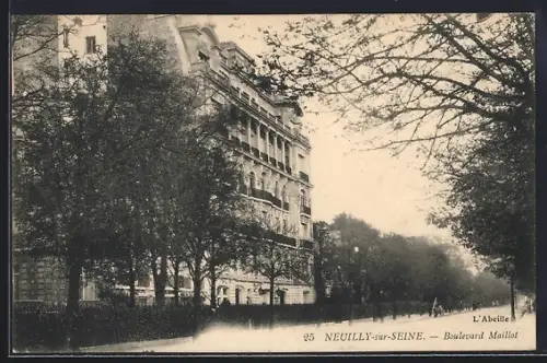 AK Neuilly-sur-Seine, Boulevard Maillot