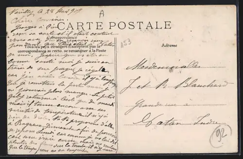 AK Neuilly-sur-Seine, Île de Puteaux, Cercle des Sports et vue sur la rivière