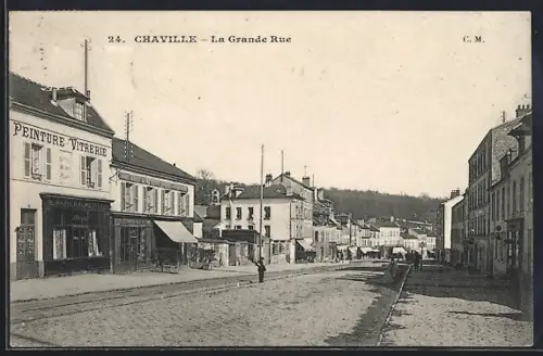 AK Chaville, La Grande Rue