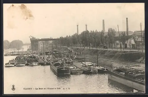 AK Clichy, Le Port et l`Usine à Gaz