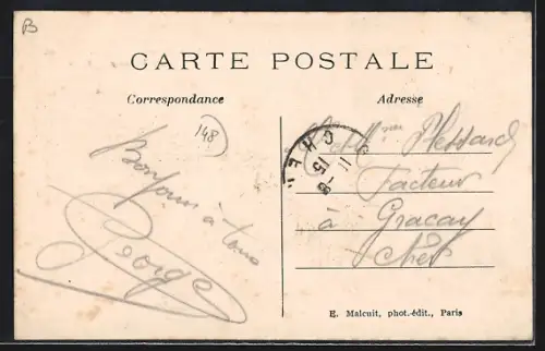 AK Clamart, Vue générale de l`Orphelinat de Fleusy