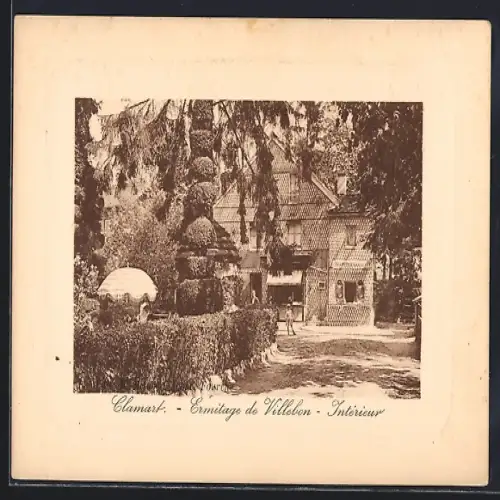 AK Clamart, Ermitage de Véllebon, Intérieur