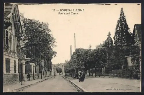 AK Bourg-la-Reine, Boulevard Carnot