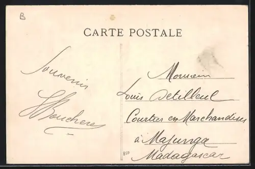 AK Billancourt, Sanatorium de Billancourt, La Direction Entrée