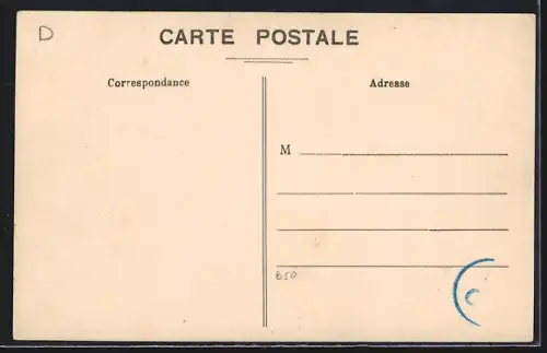 AK Bécon-les-Bruyères, Avenue des Bruyères prise à bord d`un Blériot