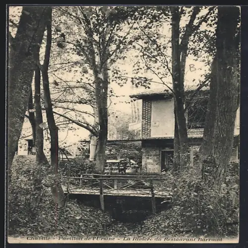 AK Chaville, Pavillon de l`Usine, La rivière du Restaurant Barrau