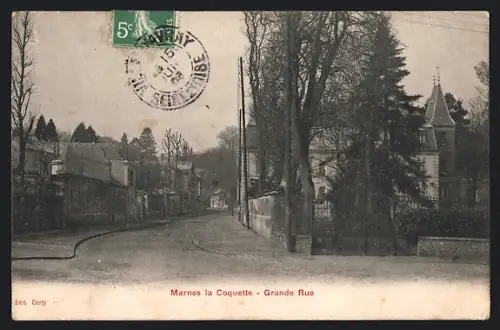 AK Marnes-la-Coquette, Grande Rue