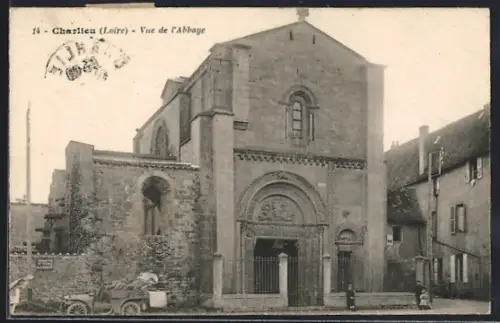 AK Charlieu /Loire, Vue de l`Abbaye