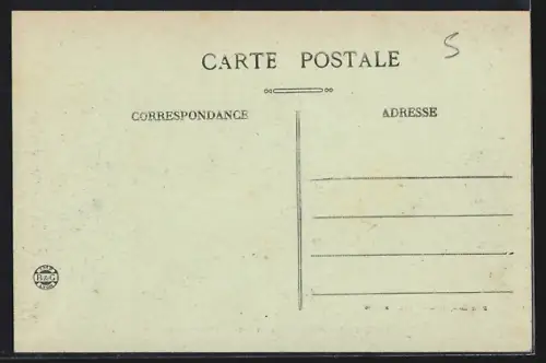 AK Pradines /Loire, Couvent des Bénédictines sous un pont en pierre