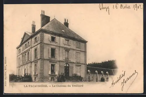 AK La Pacaudière, Le Château du Treillard