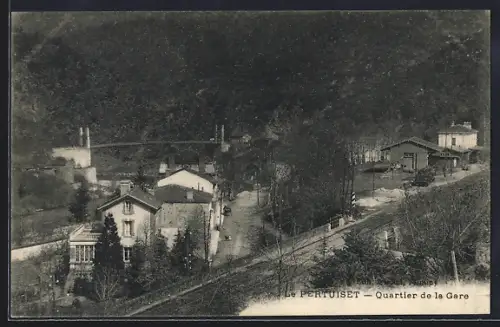 AK Le Pertuiset, Quartier de la Gare