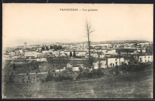 AK Panissières, Vue générale