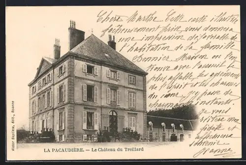 AK La Pacaudière, Le Château du Treillard
