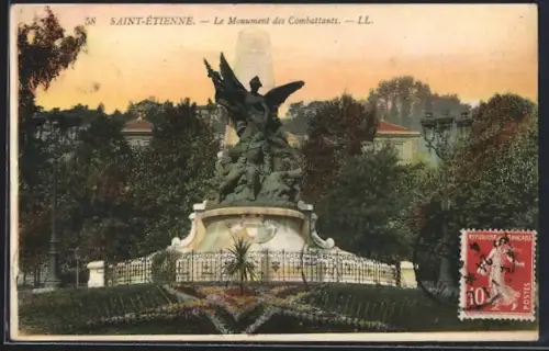 AK Saint-Étienne, Le Monument des Combattants