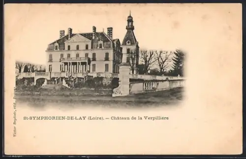 AK St-Symphorien-de-Lay /Loire, Château de la Verpillière