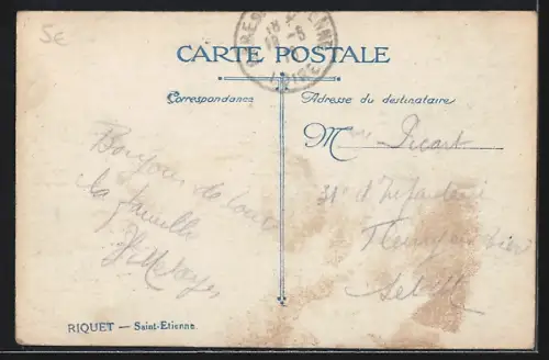 AK St-Étienne, La Place Dorian et la Rue de la République