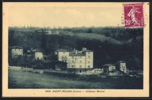 AK Saint-Héand /Loire, Château Maival
