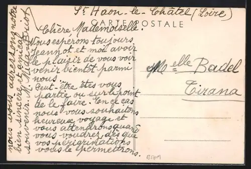 AK St-Haon /Loire, Vue générale du village et des environs