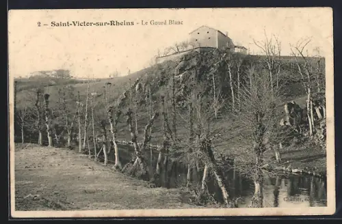AK Saint-Victor-sur-Rheins, Le Gourd Blanc