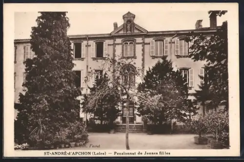 AK St-André-d`Apchon /Loire, Pensionnat de Jeunes filles