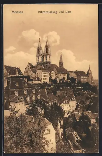 AK Meissen, Albrechtsburg und Dom